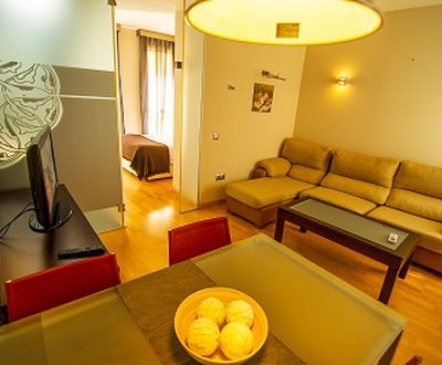 Living Room Ap1 Apartamentos Dream Suites & Apartments Almería Centro